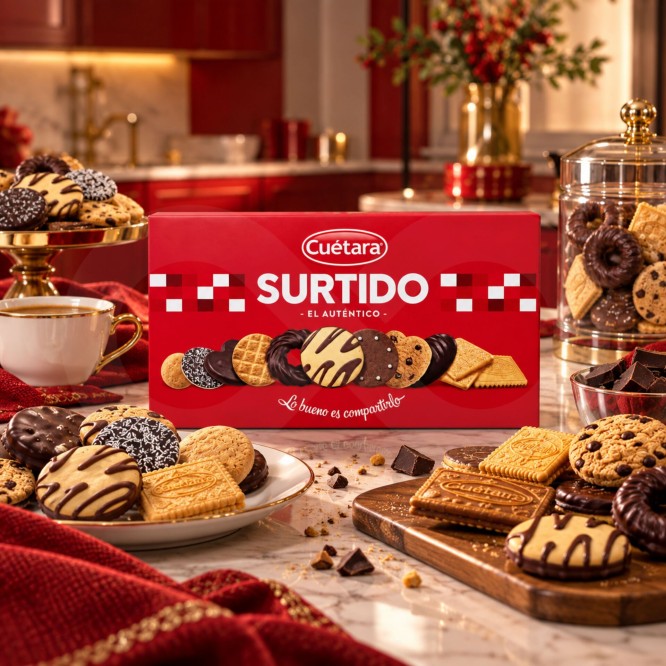 CUÉTARA® Assortimento di Biscotti 210g