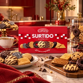 CUÉTARA® Assortimento di Biscotti 210g