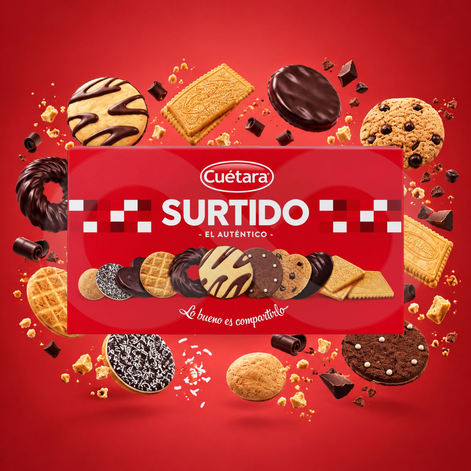 CUÉTARA® Assortimento di Biscotti 210g