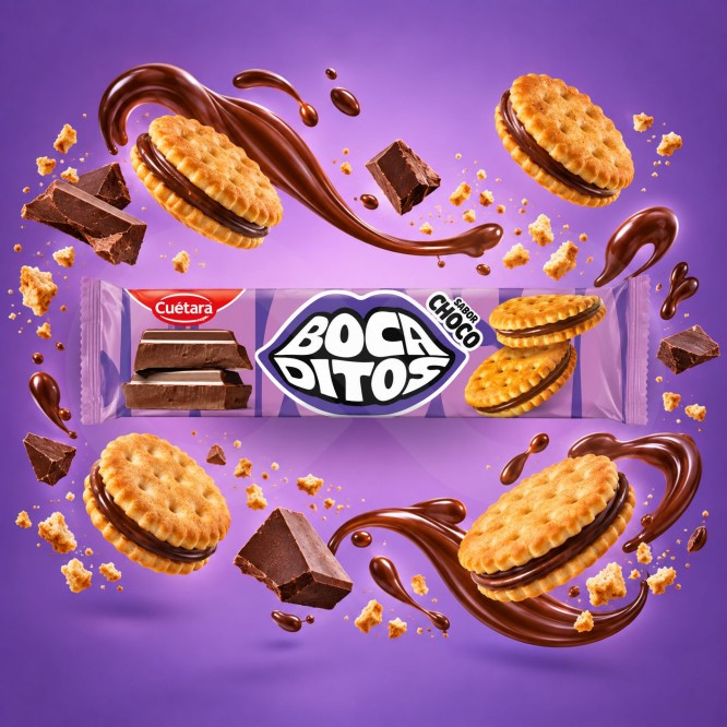 CUÉTARA® Bouchées Saveur Chocolat 150gr