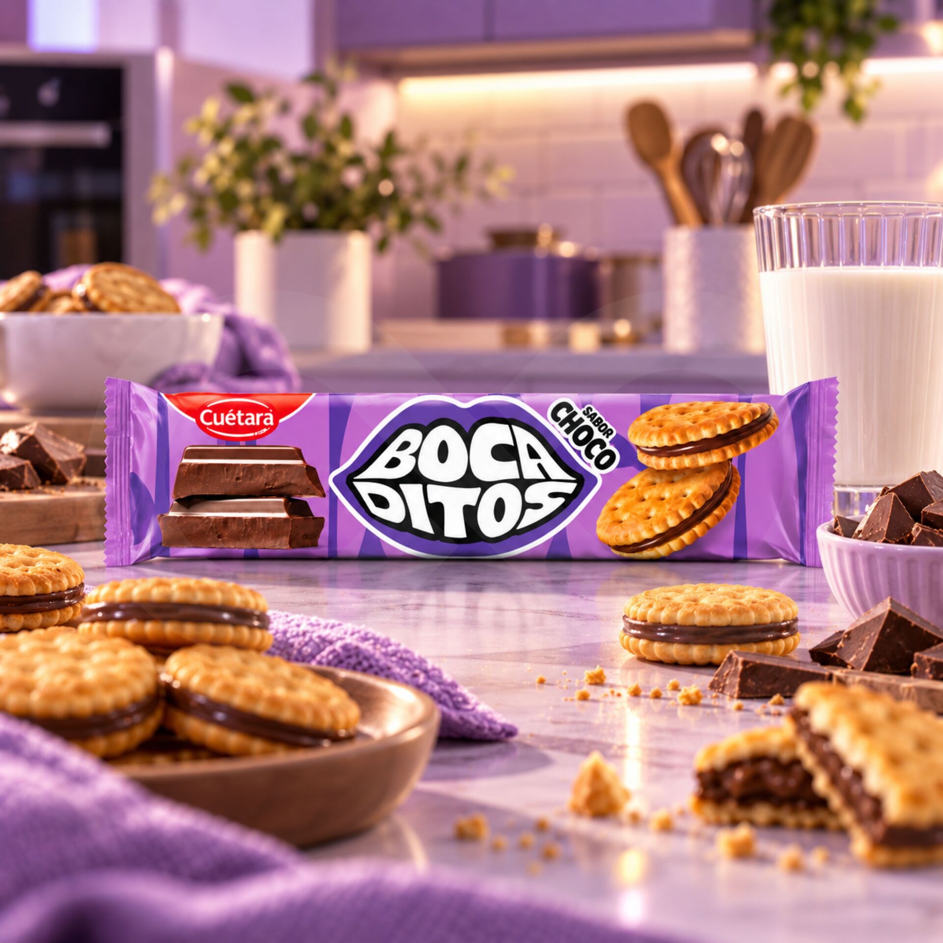 CUÉTARA® Bouchées Saveur Chocolat 150gr