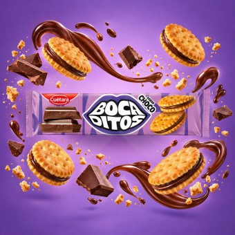 CU�TARA� Bouch�es Saveur Chocolat 150gr