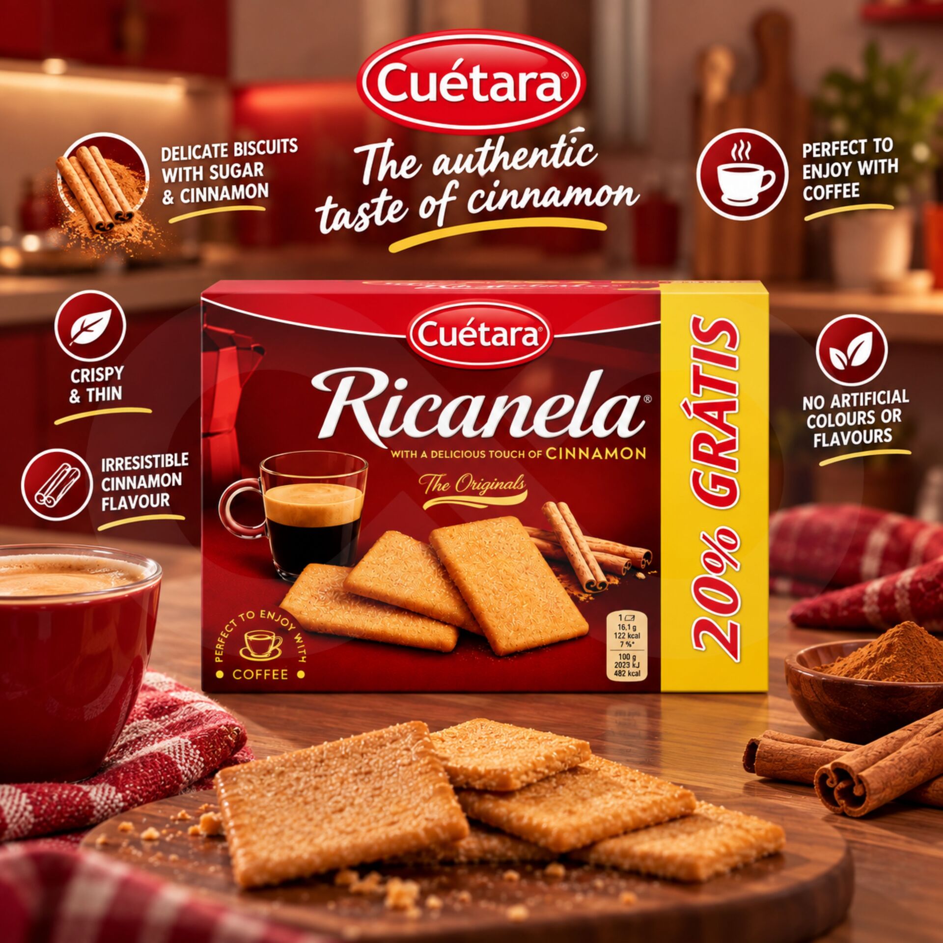 CUÉTARA® Ricanela 426g