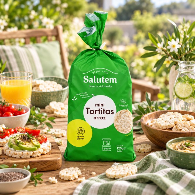 SALUTEM® Mini-Reiswaffeln 120g