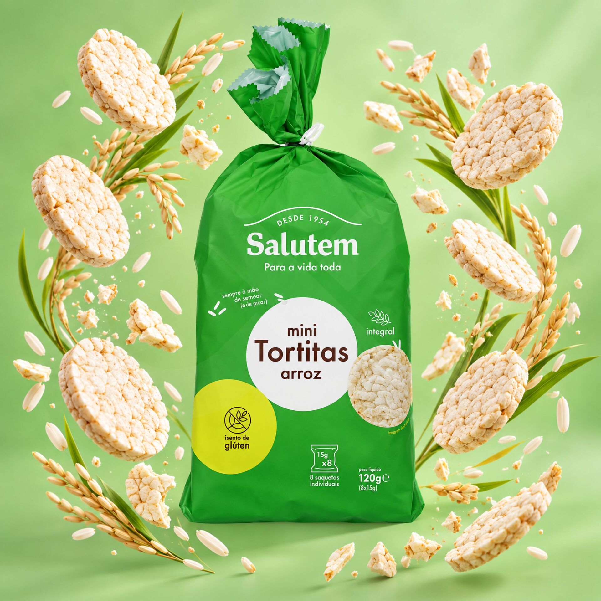SALUTEM® Mini-Reiswaffeln 120g