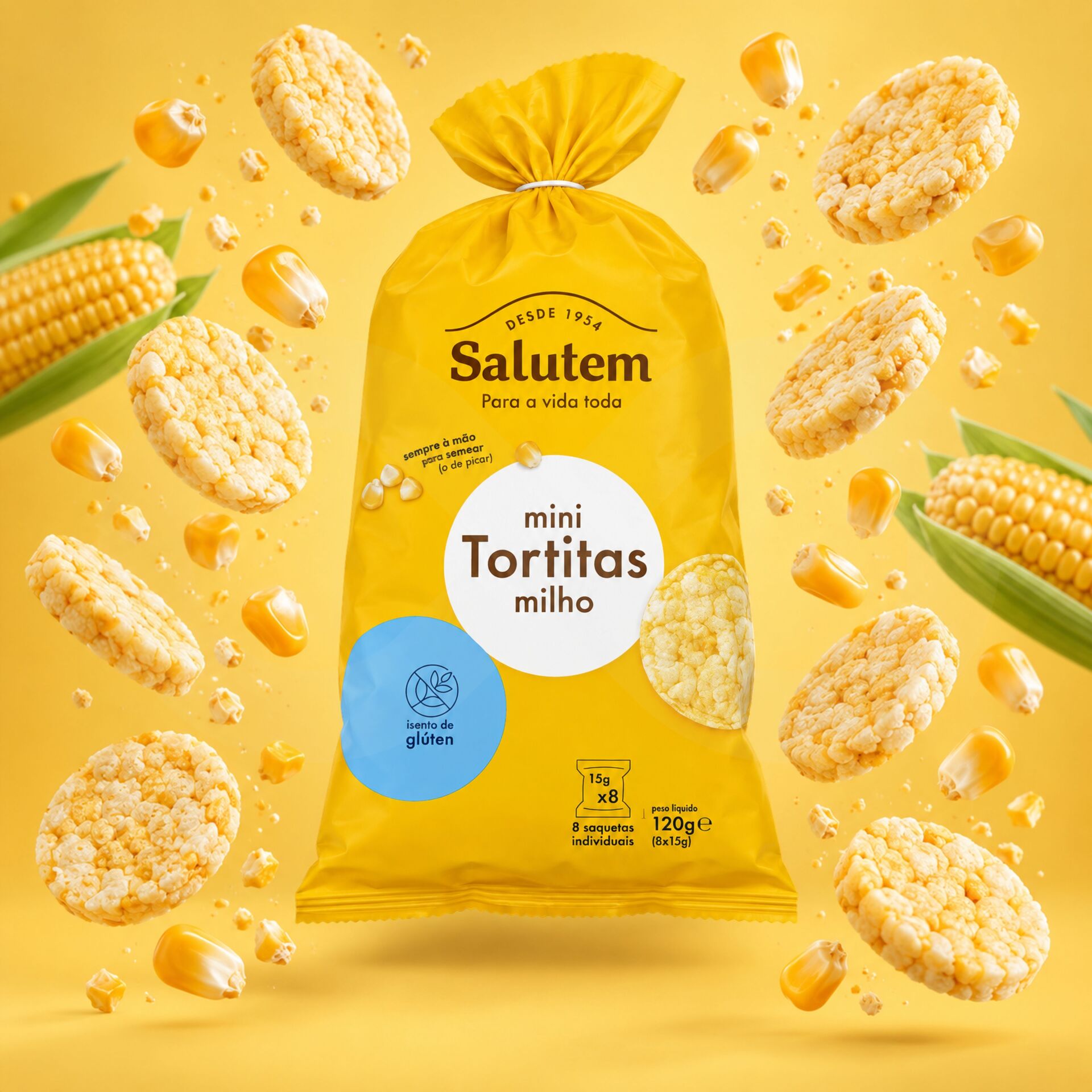 SALUTEM® Mini-Maiswaffeln 120g