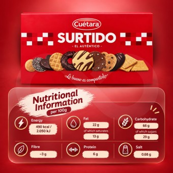 CUÉTARA® Gebäckmischung 420g