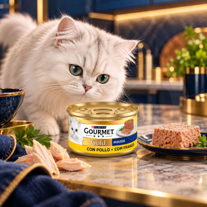 PURINA® Gourmet Gold Mousse de Frango 85g