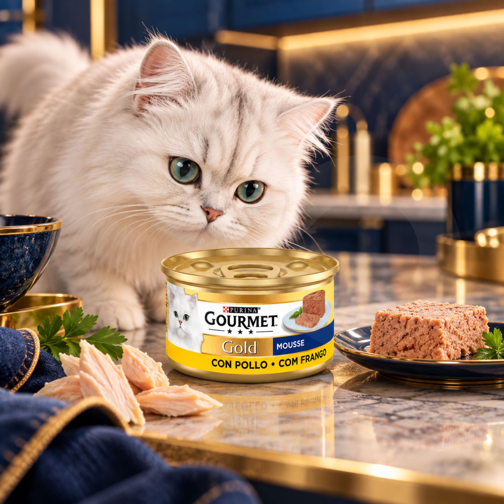 PURINA® Gourmet Gold Mousse de Frango 85g