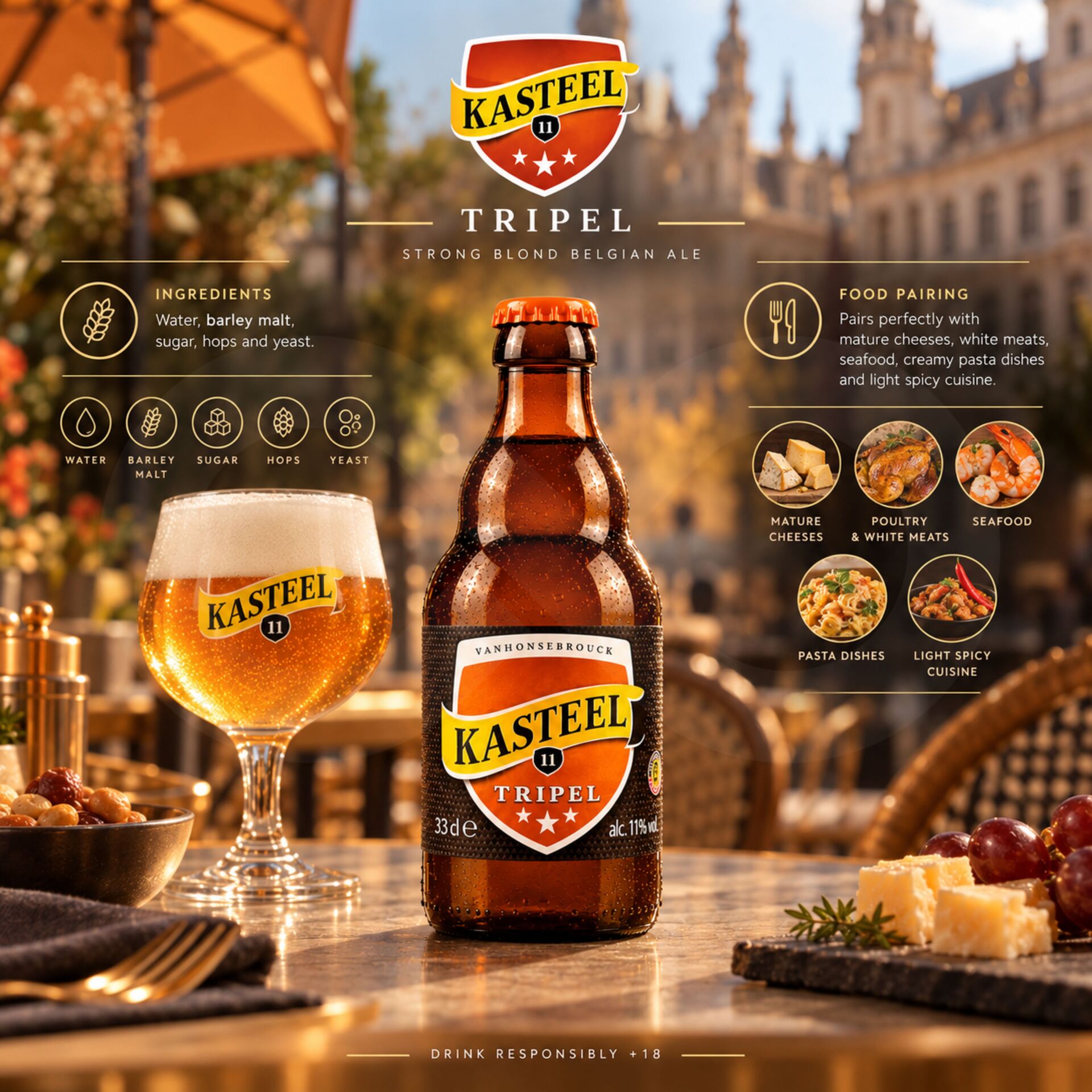 KASTEEL® Tripel 330ml
