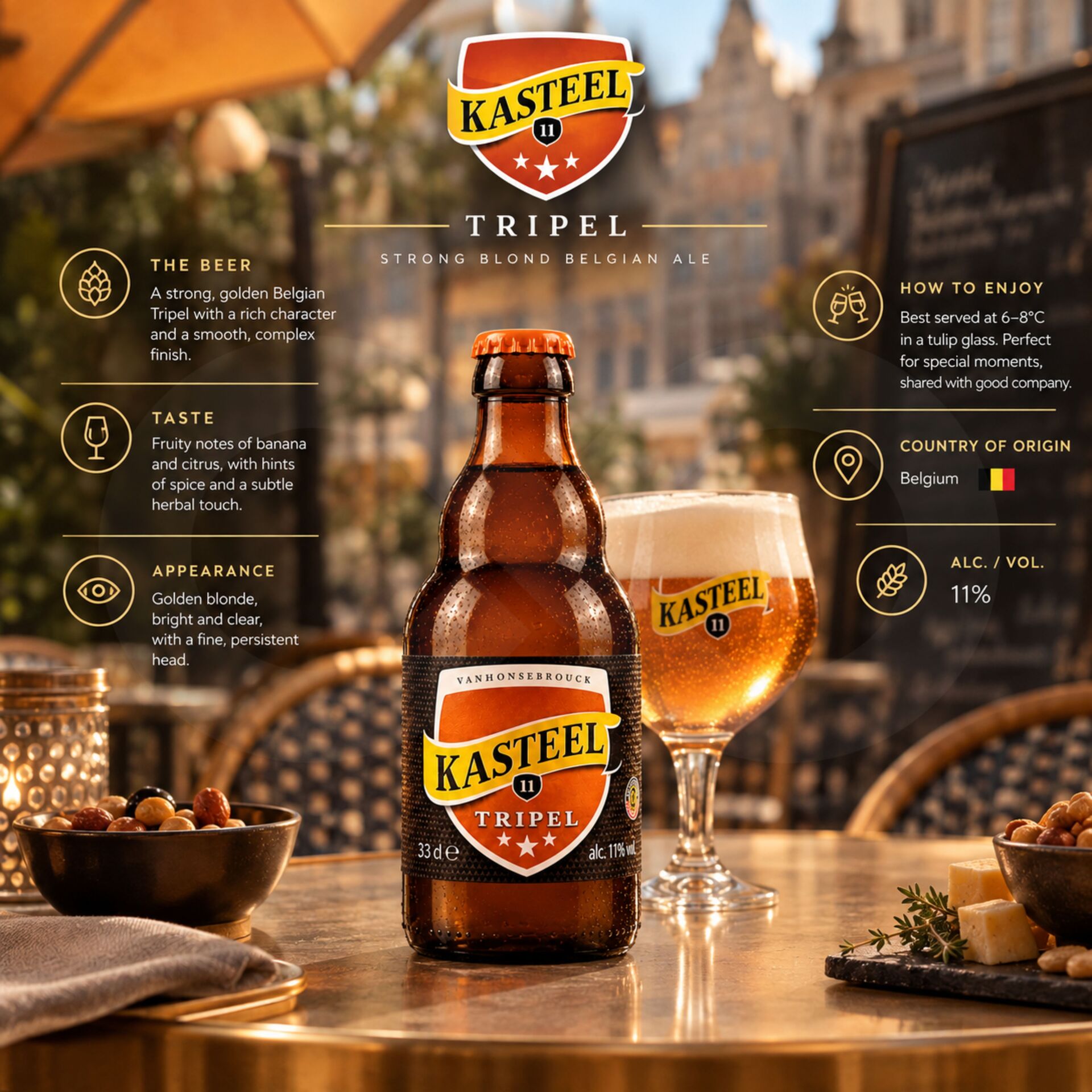 KASTEEL® Tripel 330ml