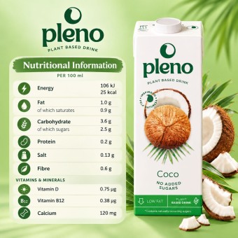 PLENO� Bebida Vegetal de Coco 1L