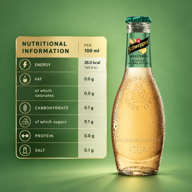 SCHWEPPES® Premium Ginger Ale und Intensiver Ingwer 200ml