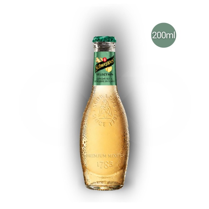 SCHWEPPES® Premium Ginger Ale und Intensiver Ingwer 200ml