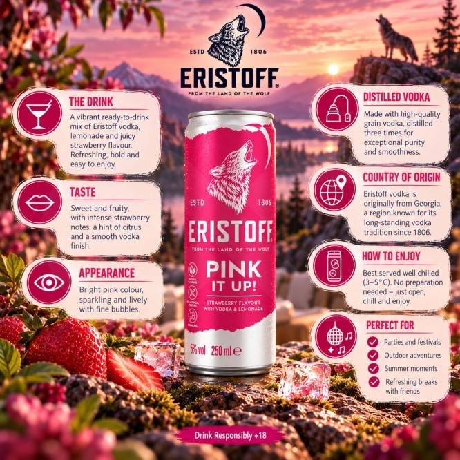 ERISTOFF® Pink It Up! 250ml
