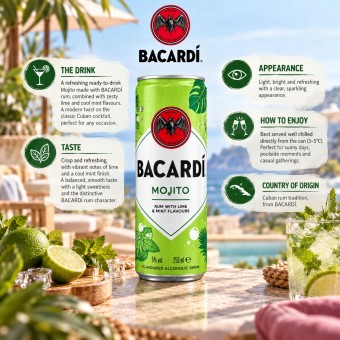 BACARDÍ® Mojito 250ml