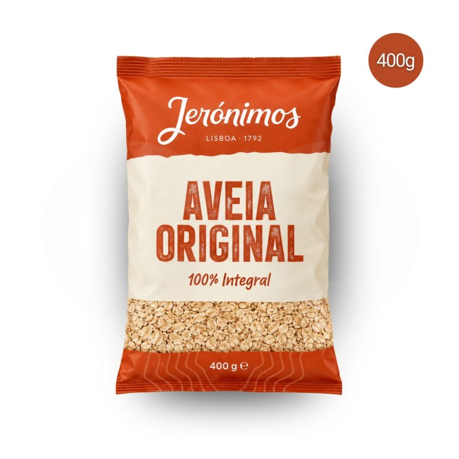 JERÓNIMOS® Haferflocken Original 100% Vollkorn 400g