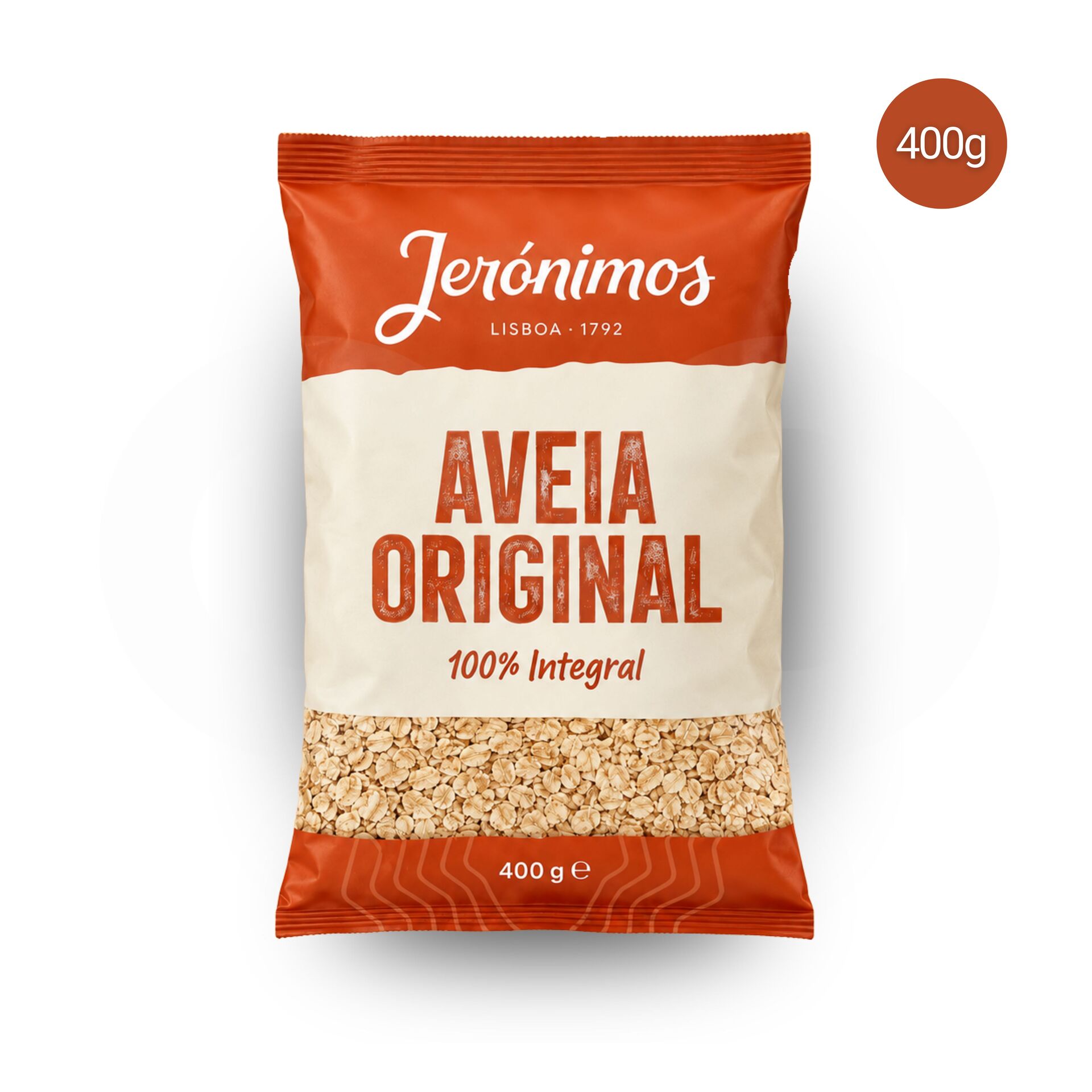 JERÓNIMOS® Haferflocken Original 100% Vollkorn 400g