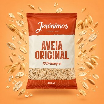 JER�NIMOS� Whole Grain Oats Original 100% Whole Grain 400g