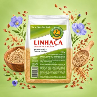 CEM POR CENTO� Farine de Graines de Lin 200gr