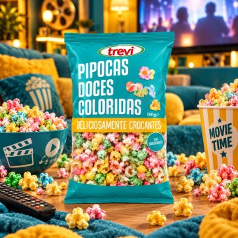 TREVIŽ Colourful Sweet Popcorn 150gr