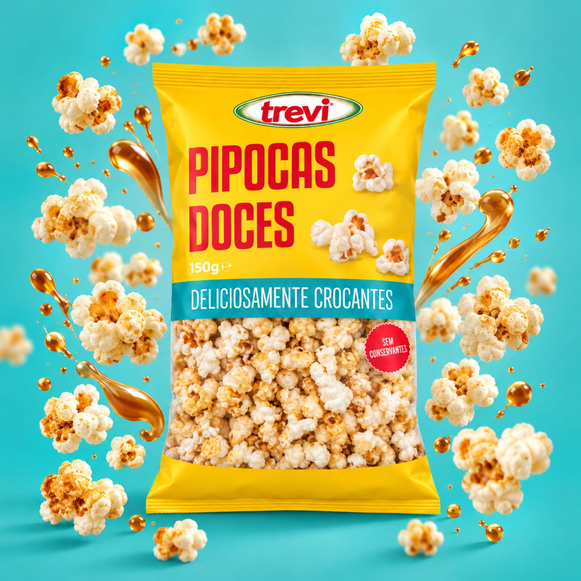 TREVI® Pop-corn Sucré 150gr