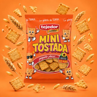 TEJEDOR� Mini Toasted Maria Biscuits 305g