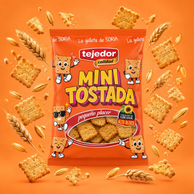 TEJEDOR® Mini Biscuits Maria Grillés 305g