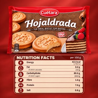 CUÉTARA® Hojaldrada Koekjes 600gr