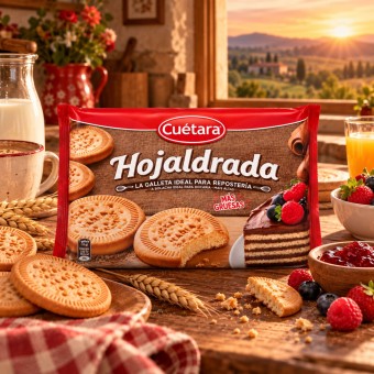 CUÉTARA® Hojaldrada Koekjes 600gr
