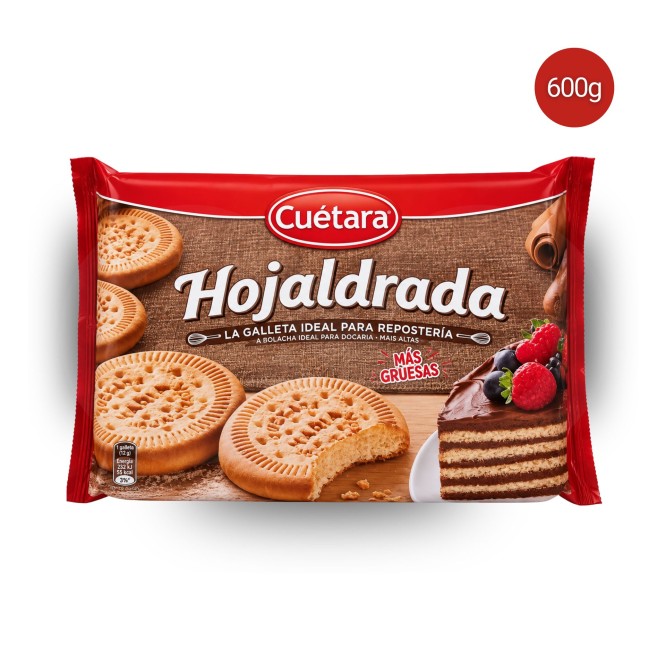 CUÉTARA® Hojaldrada Koekjes 600gr