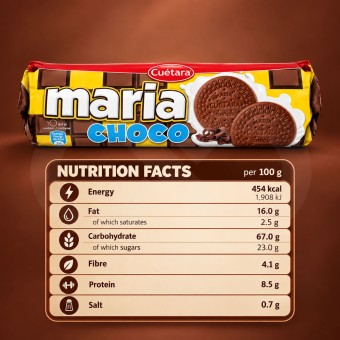 CUÉTARA® Ciastka Maria Choco 265gr