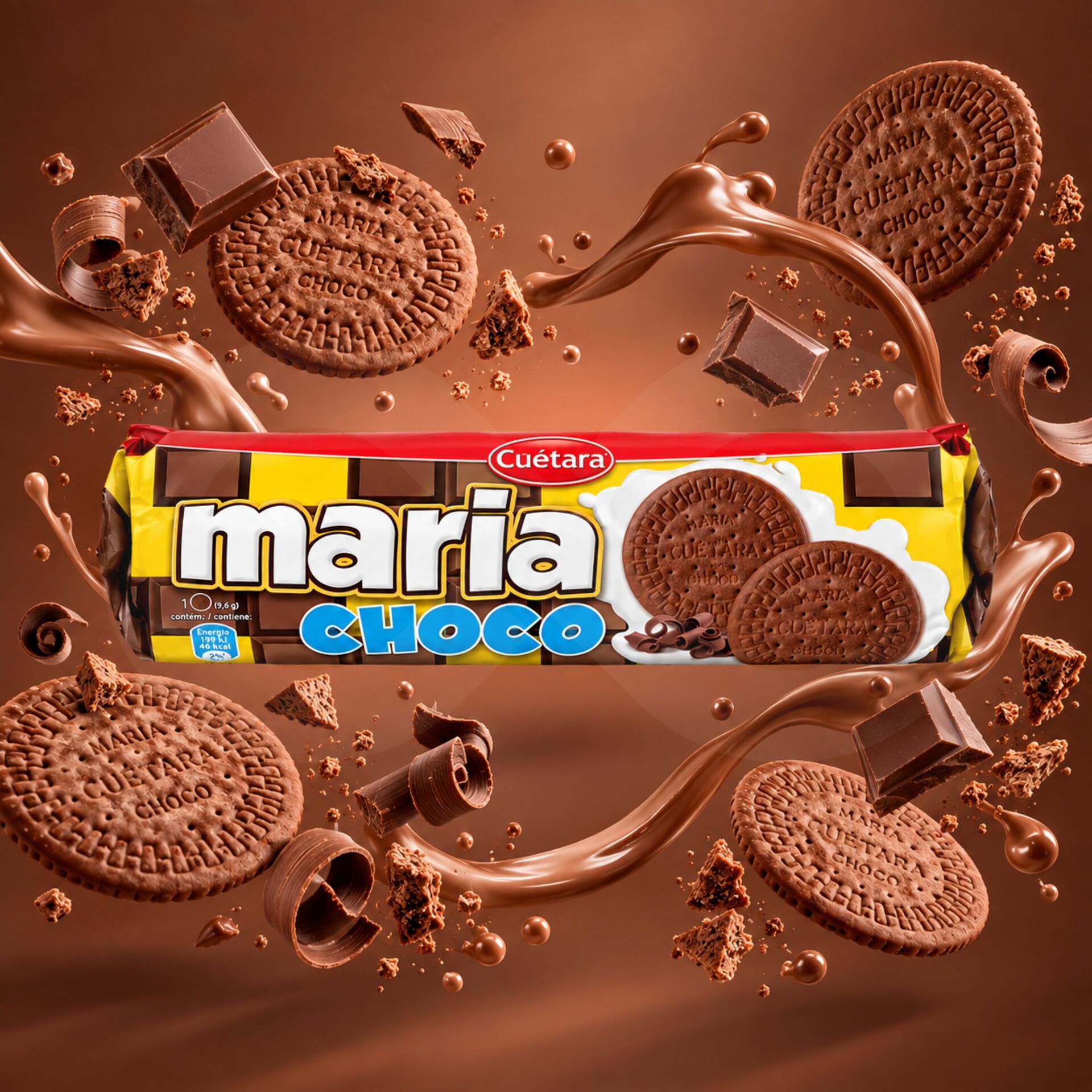 CUÉTARA® Ciastka Maria Choco 265gr