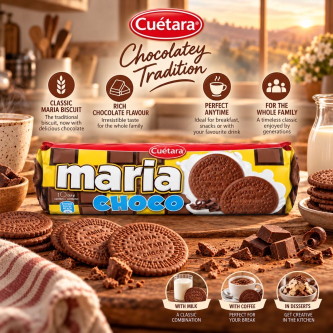 CUÉTARA® Ciastka Maria Choco 265gr