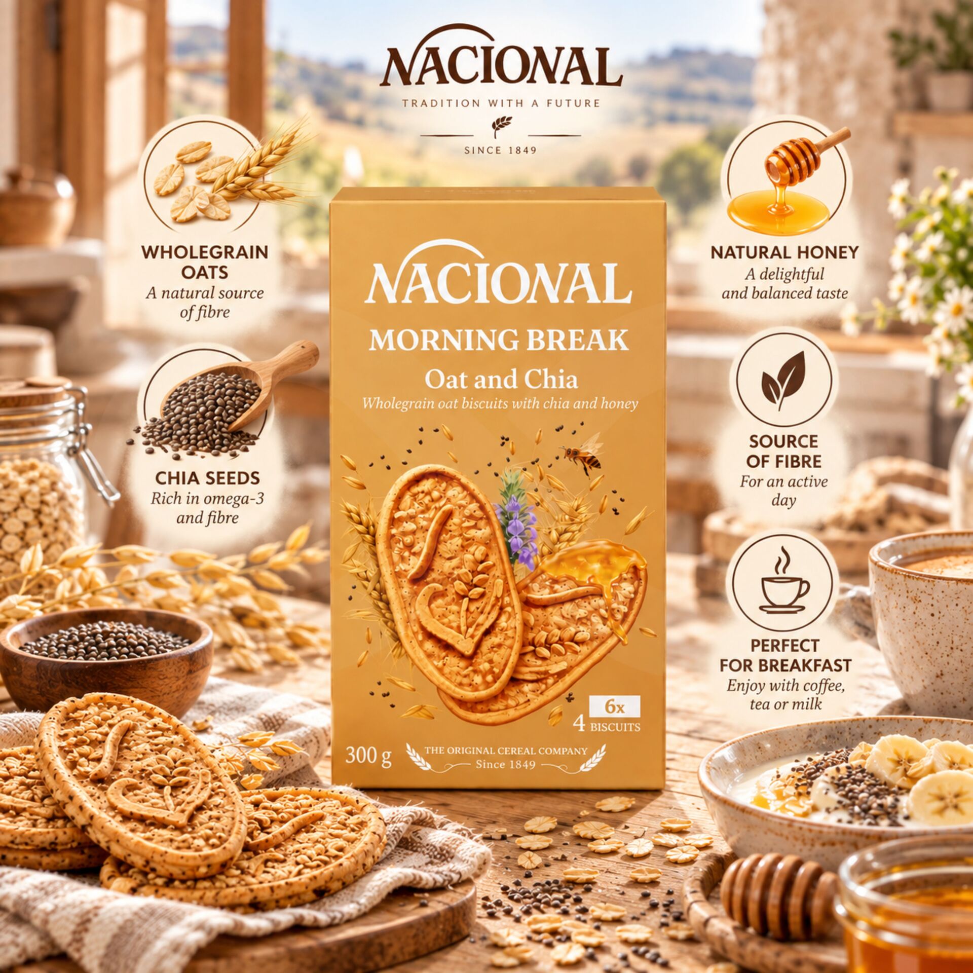NACIONAL® Morning Break 300gr