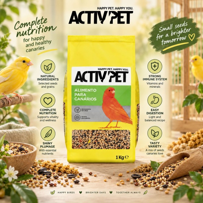 ACTIVPET® Aliment pour Canaris 1kg