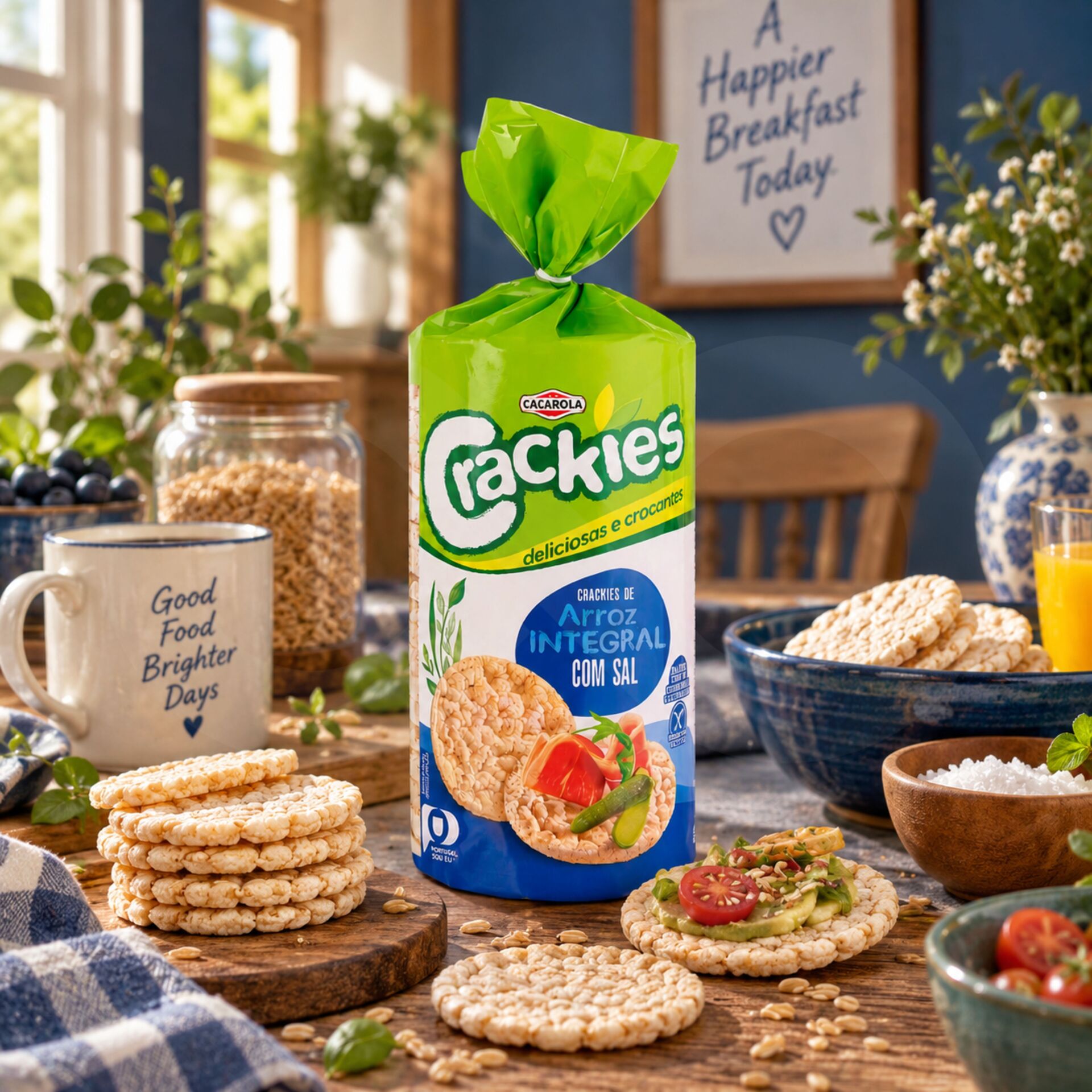 CAÇAROLA® Crackies de Riz Complet Salés 130gr