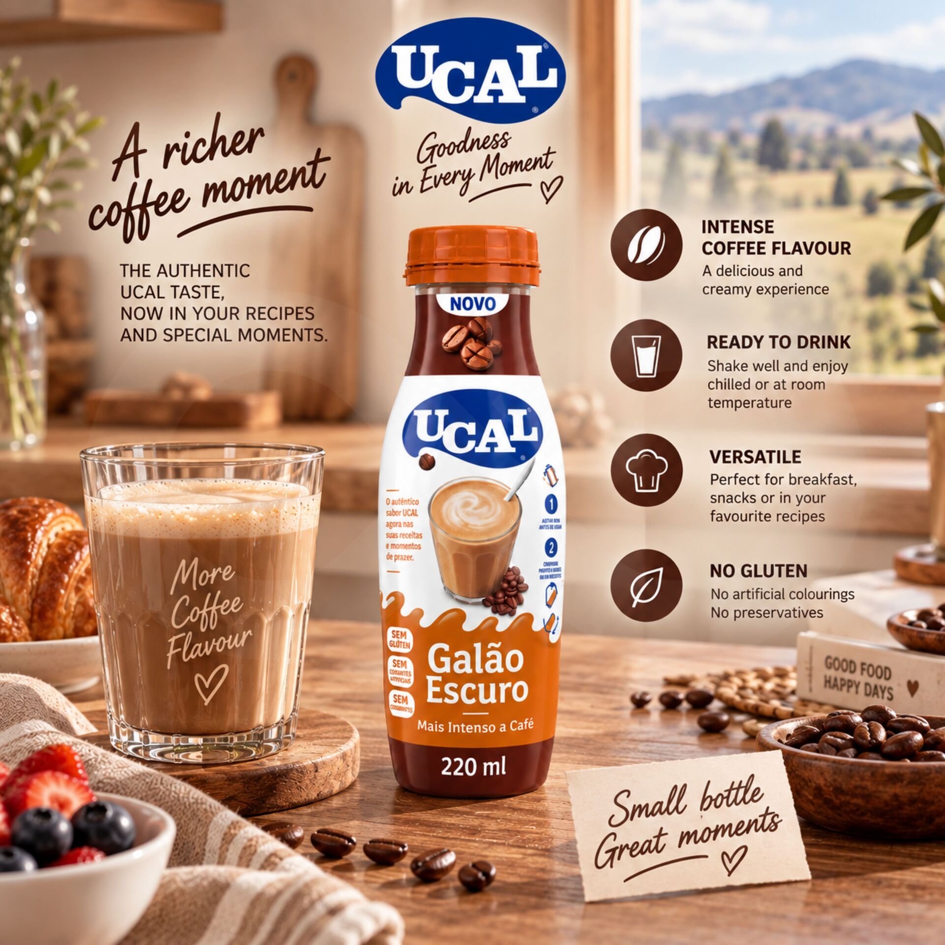UCAL® Café con Leche Intenso 220ml