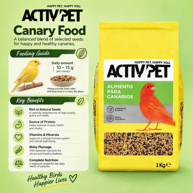 ACTIVPET® Aliment pour Canaris 1kg