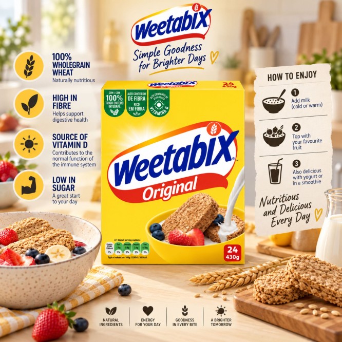 WEETABIX� Original Fr�hst�ckscerealien 430g
