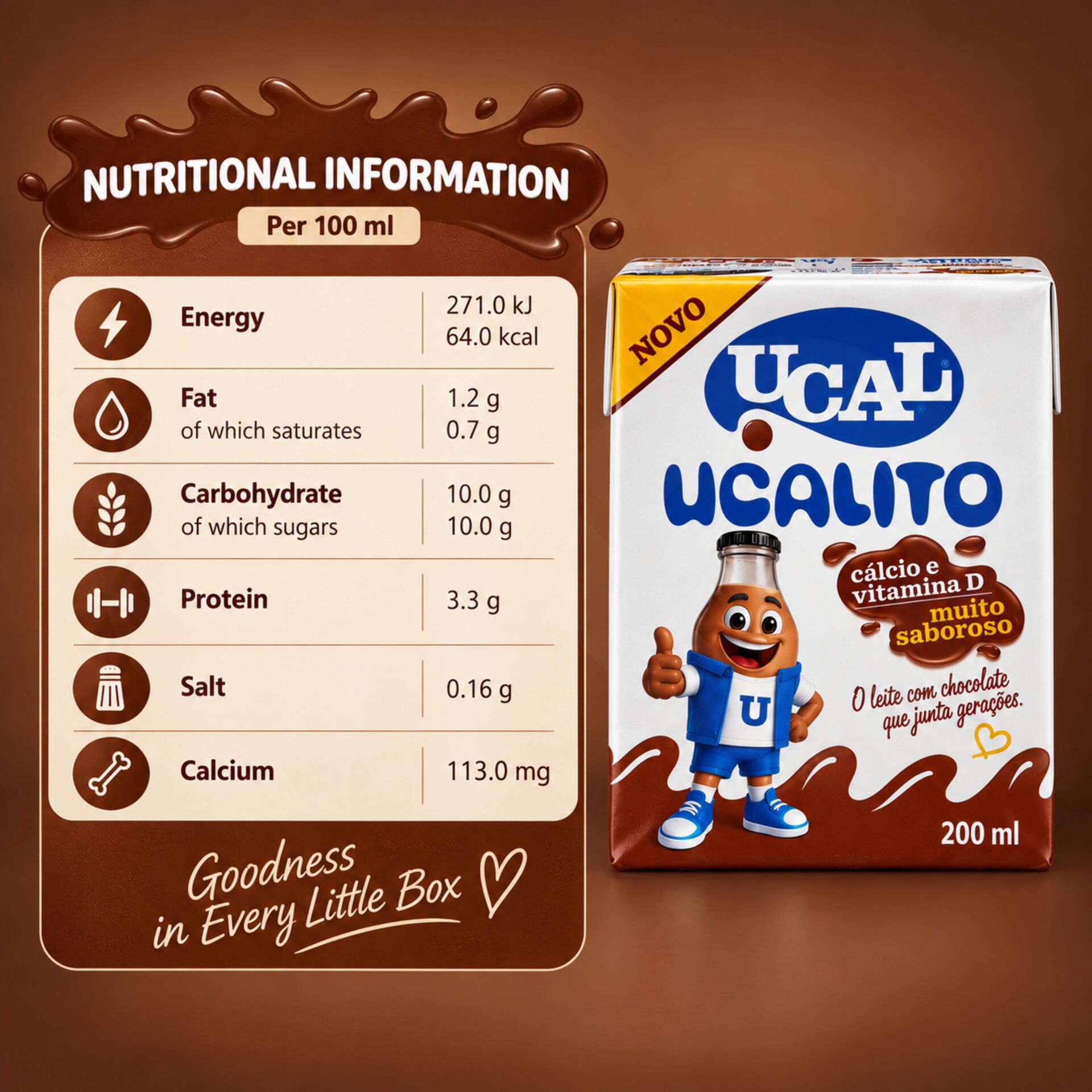 UCAL® Latte Ucalito 200ml