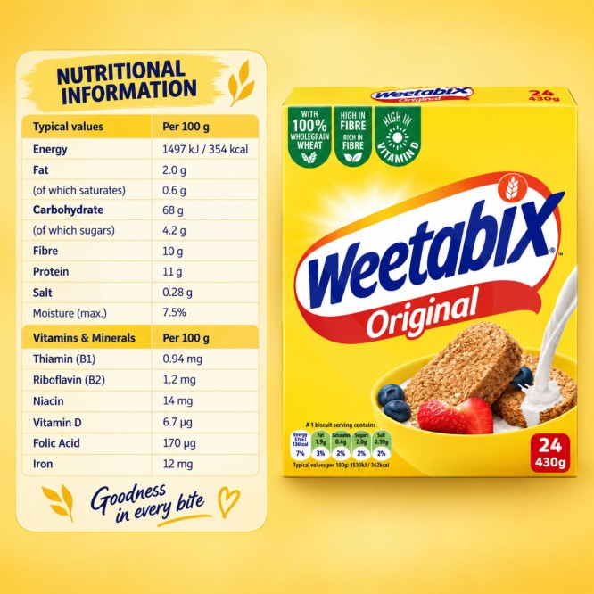 WEETABIX� Original Fr�hst�ckscerealien 430g
