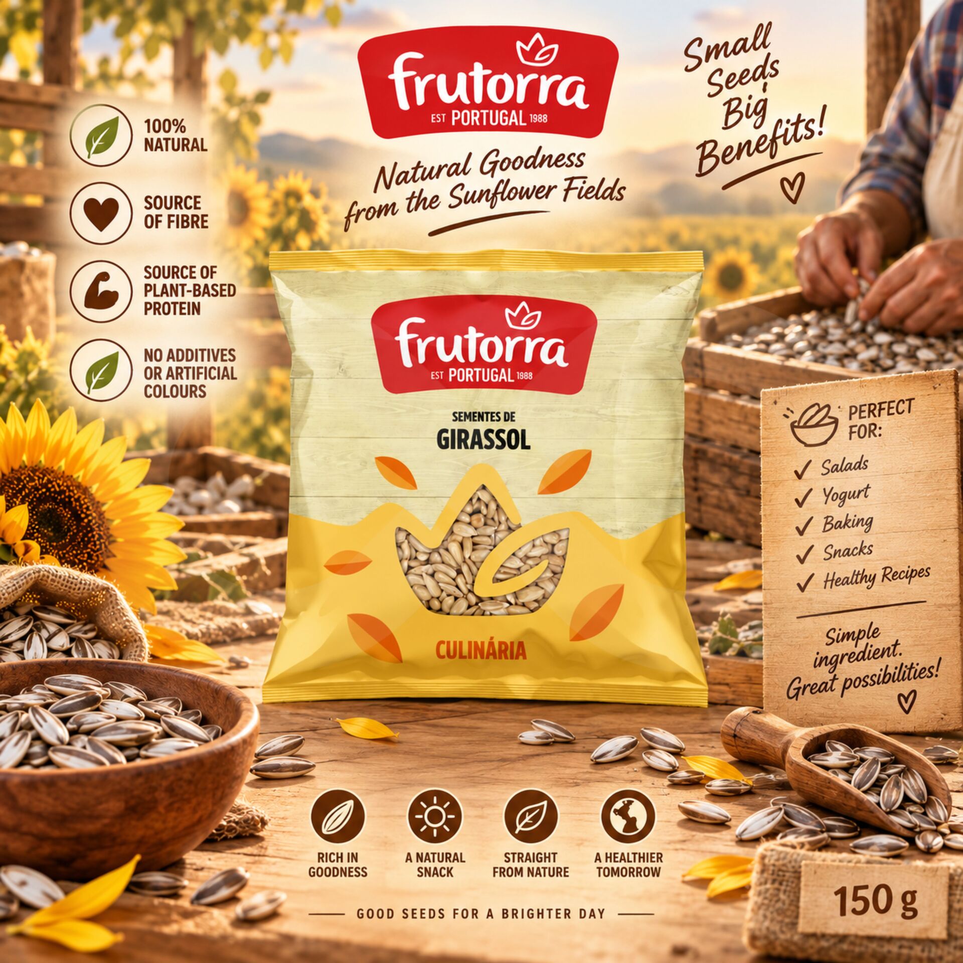 FRUTORRAź Sunflower Seeds 150gr