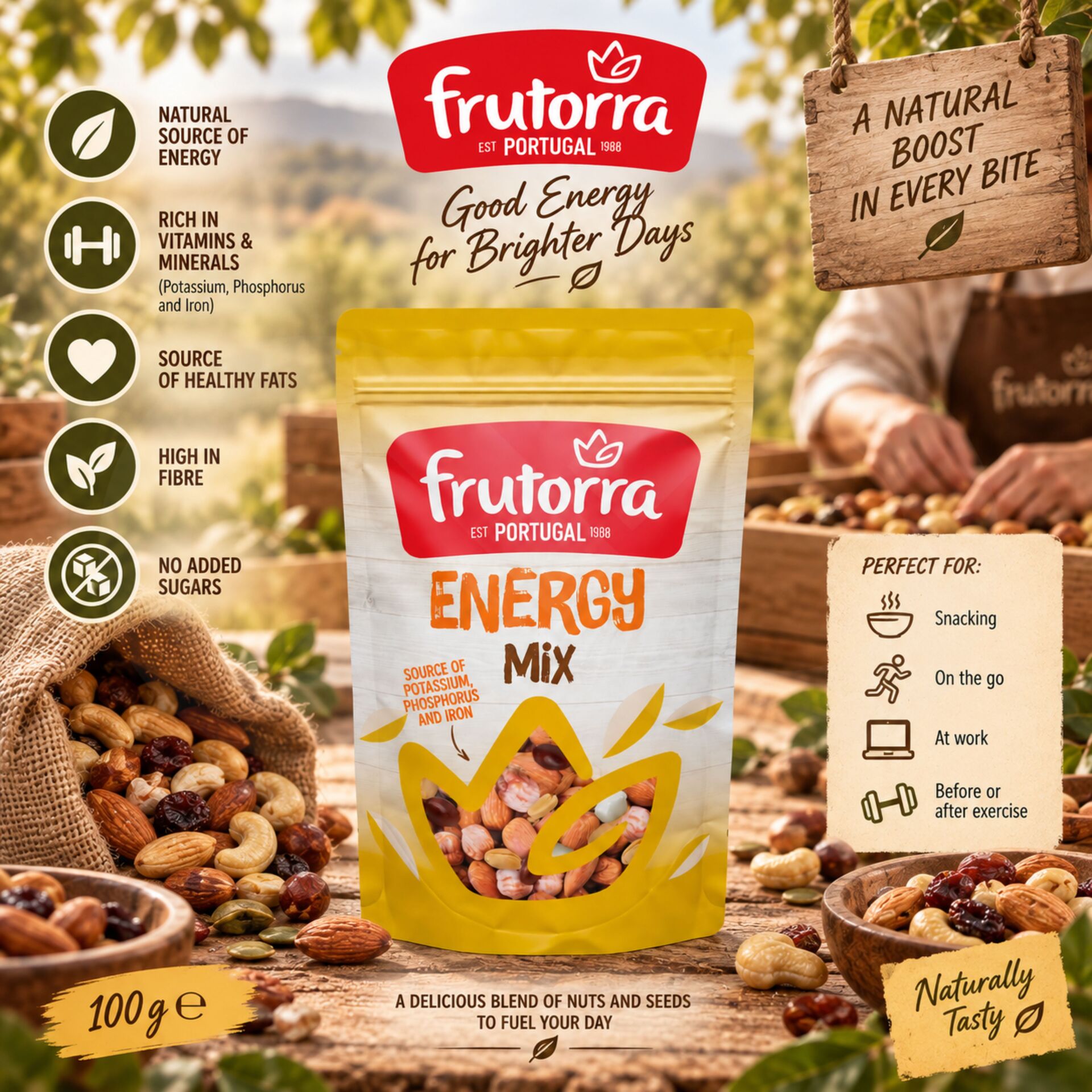 FRUTORRA® Energy Mix 100gr