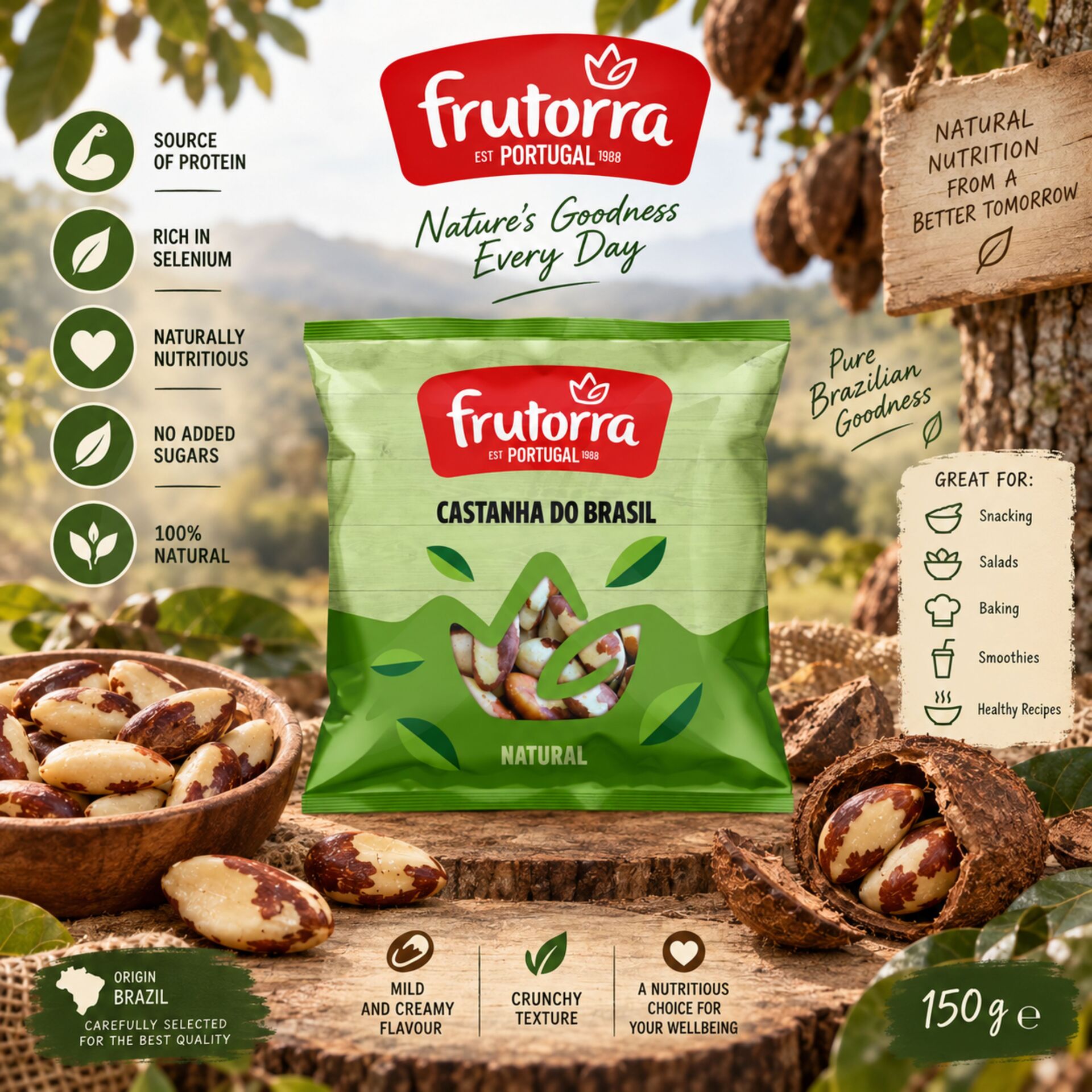 FRUTORRA® Castanha do Brasil 150gr