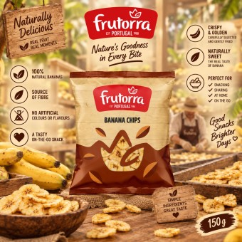 FRUTORRA® Banana Chips 150gr