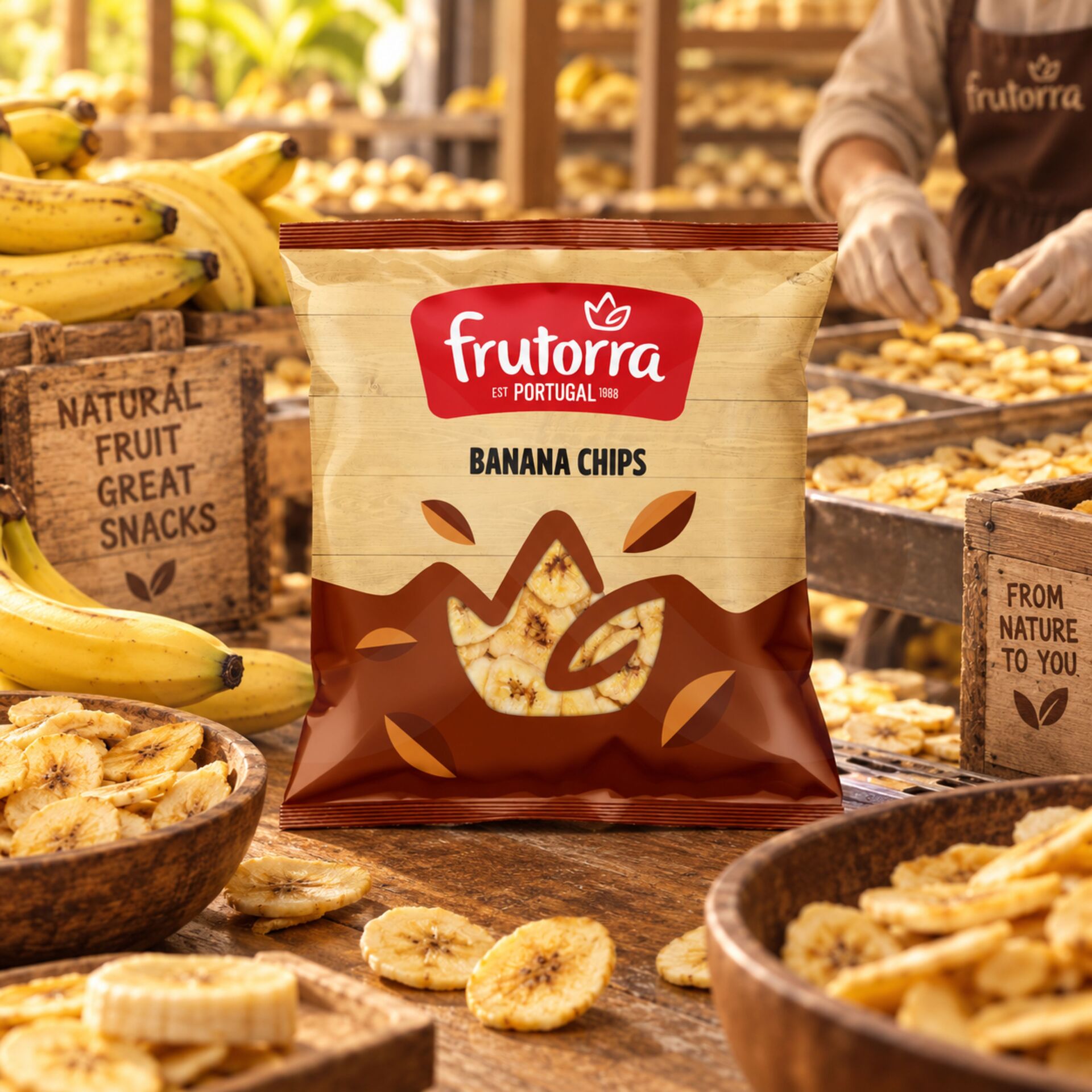 FRUTORRA® Banana Chips 150gr