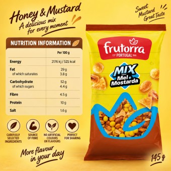 FRUTORRA� Mix Mel & Mostarda 145gr