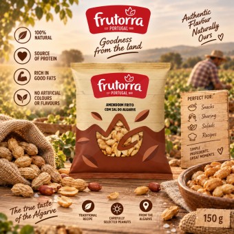 FRUTORRA� Cacahu�tes Grill�es au Sel 150gr