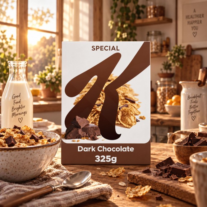 KELLOGGS® Special K Dark Chocolate Cereal 325gr
